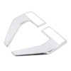 2Pcs Side Vent ABS Exquisite Exterior Body Stickers Strip Replacement