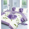 Voice7 Luxury Rosaleen Lilac Duvet Set - Includes Duvet Quilt