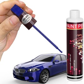 Touch Up Paint Pen for Cars Scratch Removal Repair, Wheel Fill Paint Pen Black/White/Multi-color Optional for Various cars (Dark Blue Pearl)