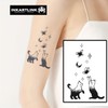 INKARTLINK Semi Permanent Tattoos, realistic cat tattoos, temporary tattoos, adult
