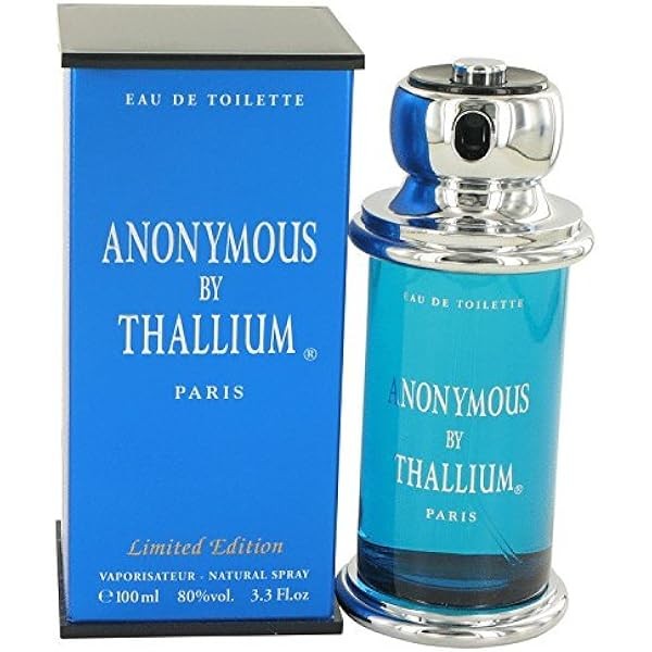 Thallium Anonymous Cologne By Yves De Sistelle 3.3 oz Eau