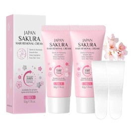 Japan Sakura - Crema Depilatoria Sin Dolor Para Línea De Bik
