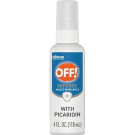 OFF! Defense Insect Repellent Spritz with Picaridin, 3 Pack, Bug Spray with Long Lasting Protection from Mosquitoes, 4 oz
