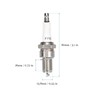 QUARKZMAN F7TC Spark Plug Small Engine Replacement for Chainsaws Motorcycles