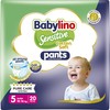 Babylino Sensitive Cotton Soft Nappies Size 5 Pants Junior (10-16