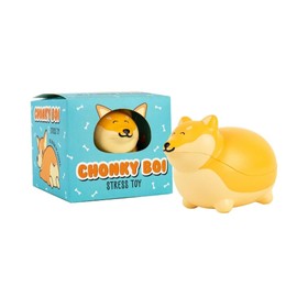 Gift Republic Gift Republic Chonky Boi Stress Toy Yellow/Orange 8 x 11 x 9 cm