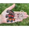 FOUR WHEEL BEAST Tacoma Keychain 2024-4th Gen Tacoma Accessories 2016-2024