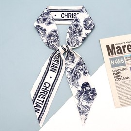 QTMY 3 Pack Purse Scarf for Bags Silk Head Scarf for Hair Handbag Women Scarfs Band Hair Neck Scarves Fashion Gifts,97