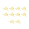 10pcs Metal Binder Clip Multipurpose Strong Grip Large Paper Binder