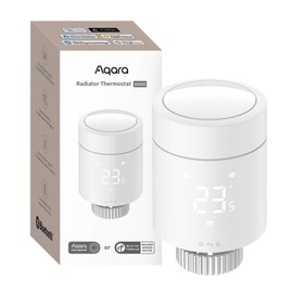 Aqara Zigbee/Thread Smart Radiator Thermostat W600 (Upgraded Version), Heating Control with Smart Schedule, Energy Saving, Compatible with Apple Home, Home Assistant, Alexa, Google Home