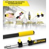 Opow 3.4-8 Telescopic Extension Pole,FT Multi-Purpose Aluminum Alloy Telescoping Rod
