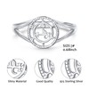 Sigil of Lilith Statement Ring S925 Sterling Silver Sigil of