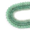 Song Xi Matte Green Aventurine Beads 8mm Natural Stone Beads