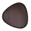 Wood Serving Tray Sturdy Bamboo Simple Elegant Triangular Multifunction Wooden