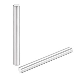 TOP-VIGOR 15Pcs 6mm x 60mm Dowel Pins Shelf Support Pegs, 304 Stainless Steel Cylindrical Shelf Support Pin Fasten Elements Silver Tone