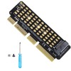 GELRHONR M.2 NVMe PCIe 4.0 Adapter with, Support M Key