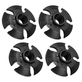 PATIKIL Trekking Pole Replacement 52 mm Hiking Pole Snow Basket for Mud Ski Climbing Pack of 4