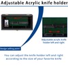 COMSREV Knife Display Case collect Pocket Knife Display Stand Military