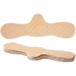 Almohadillas reutilizables debajo del pecho para el sudor, paquete de 10, caqui, forros de sujetador, algodón, comodidad y ajuste seguro, lavables, secado rápido