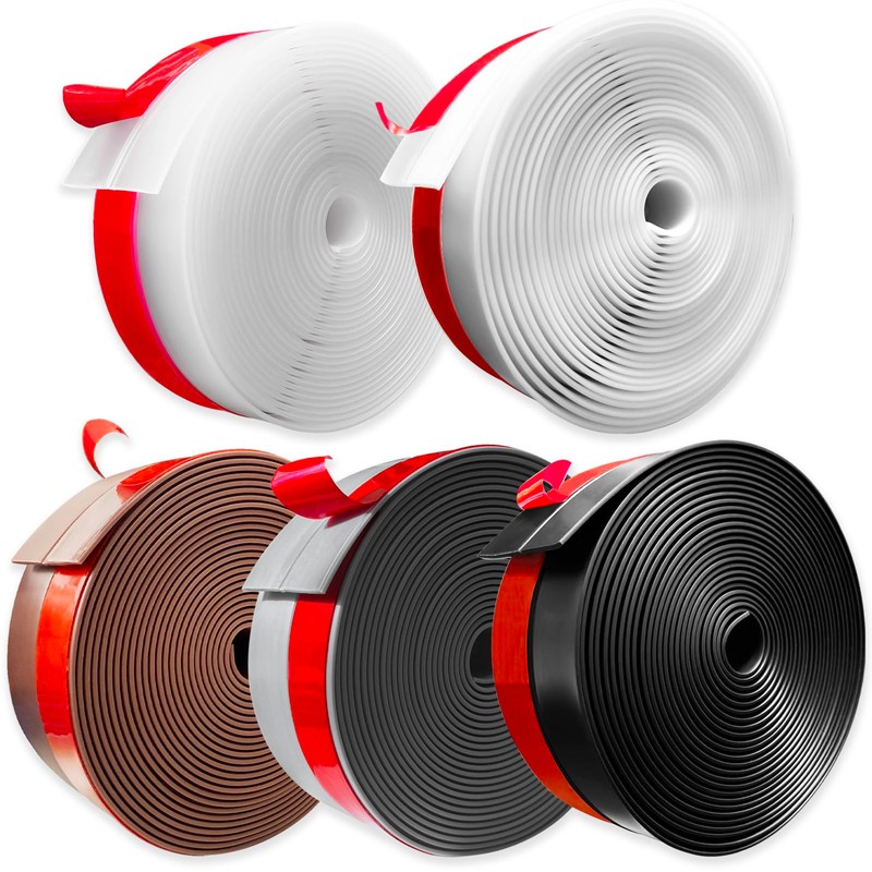 Silicone Weather Stripping, Door Draft Stopper Window Seal Strip for