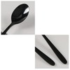 Vababa 16-Piece Black Stainless Steel Teaspoon