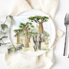 Baobab Scenery Napkin Elephant Zebra Jungle Forest Lunch 33 x
