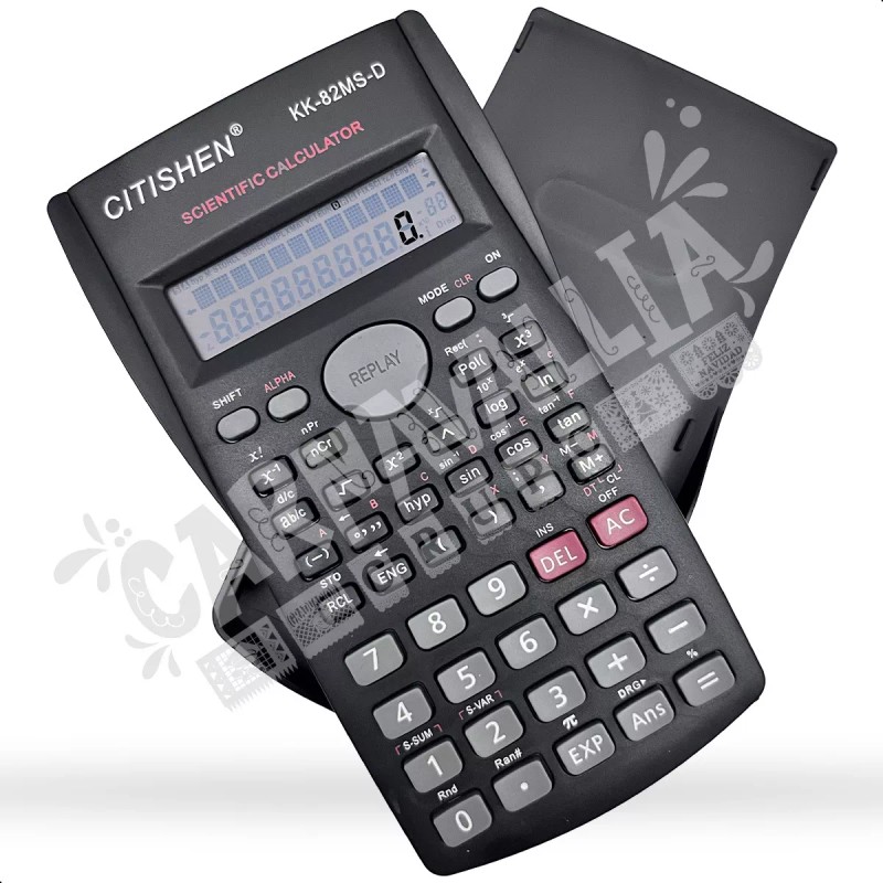 Grupo Carnavallia Calculadora Cientifica Escolar 240 Funciones 12 Digitos Pila