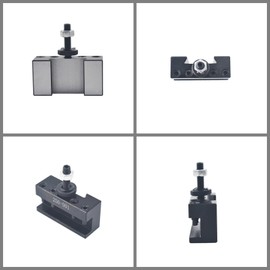 waltyotur 1Pcs OXA 250-001 Quick Change Tool Post Holder, Quick Change Tool Post for Mini Lathe, Quick Tool Change Holder for Lathe Cutting Tool Bits