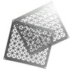 Tjernlund 950-8304 Underaire Steel Crawl Space Vent, Steel Diamond Pattern,