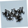 Totority 50pcs Fishing Swivels Connector Way Fishing Swivels for Tackle