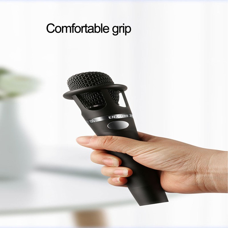 E300 Handheld Microphone with XLR 3.5mm Audio Cable for Music