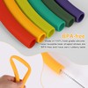 6 PCS Extra Wide Reusable Silicone Straws for Boba, Bubble
