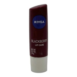 NIVEA 6 Pack Nivea BlackBerry Tinted Scented Lip Care 0.17 oz Discontinued Balm HTF