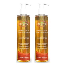 Biofem Shampoo Facial Piel Grasa Y/o Acné 2pz