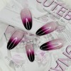 Magnetic gradient handmade nail tip - Stiletto M / 마그네틱
