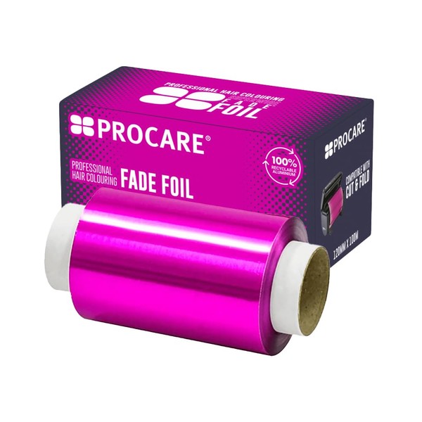 Procare Superwide Premium Aluminium Pink Foil 120mm x 100m