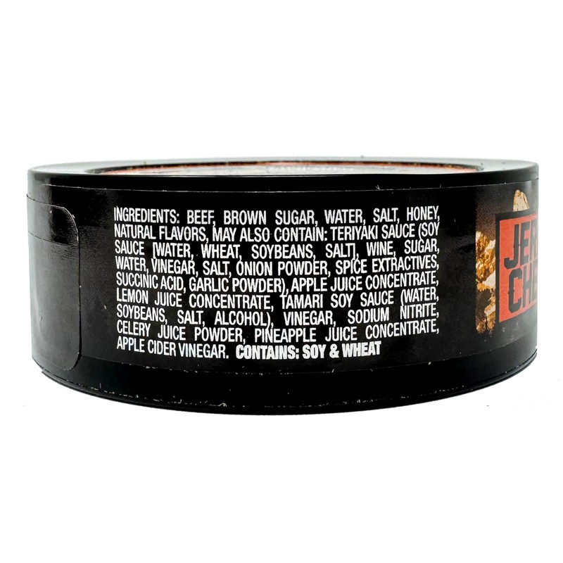 Glenwood Teriyaki Beef Jerky Chew, Shredded Beef Jerky, Teriyaki Chew