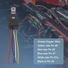 4 Pack 12V DC Waterproof Relay and Harness 40/30 AMP