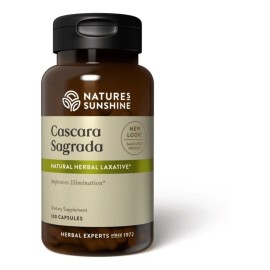 Natures Sunshine Cascara Sagrada 100caps