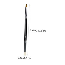 Mikinona Portable Makeup Tools 3pcs Concealer Brush Double-ended for Tear Ditch Easy Use