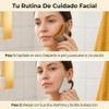 Inoxidable Kit Cepillo Facial Contorno Linfático Reducir Hinchazó