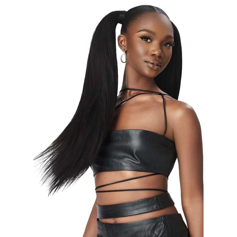 Outre 100% Human Hair Purple Pack Yaki 10" (1 Pack,