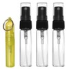 Riverrun Set of 3 Glass Perfume Atomizers Black Fine Mist