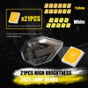 HENLIX Motorcycle Turn Signal LED Lights 21 SMD LEDs Arrow