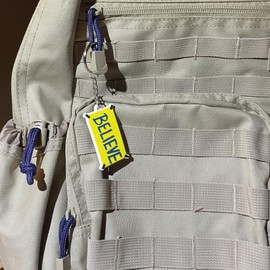 EPIC Goods Believe Keychain - Coach Lasso Believe Sign, AFC Richmond Soccer | Stocking Stuffer, Motivational Poster, Funny Keyring for Car Keys, Backpack, Fanny Pack