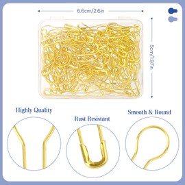 Safety Pins,Safety Pin,Small Safety Pins,Gold Safety Pins,Mini Safety Pins,Gold Safety Pin,Stitch Markers,Tiny Safety Pins,Bulb Pins,Safety Pins Small,Small Safety Pins for Clothes Knitting Markers