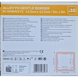 Allevyn Gentle Border Foam Composite 12.5 x 12.5 cm Pack of 10