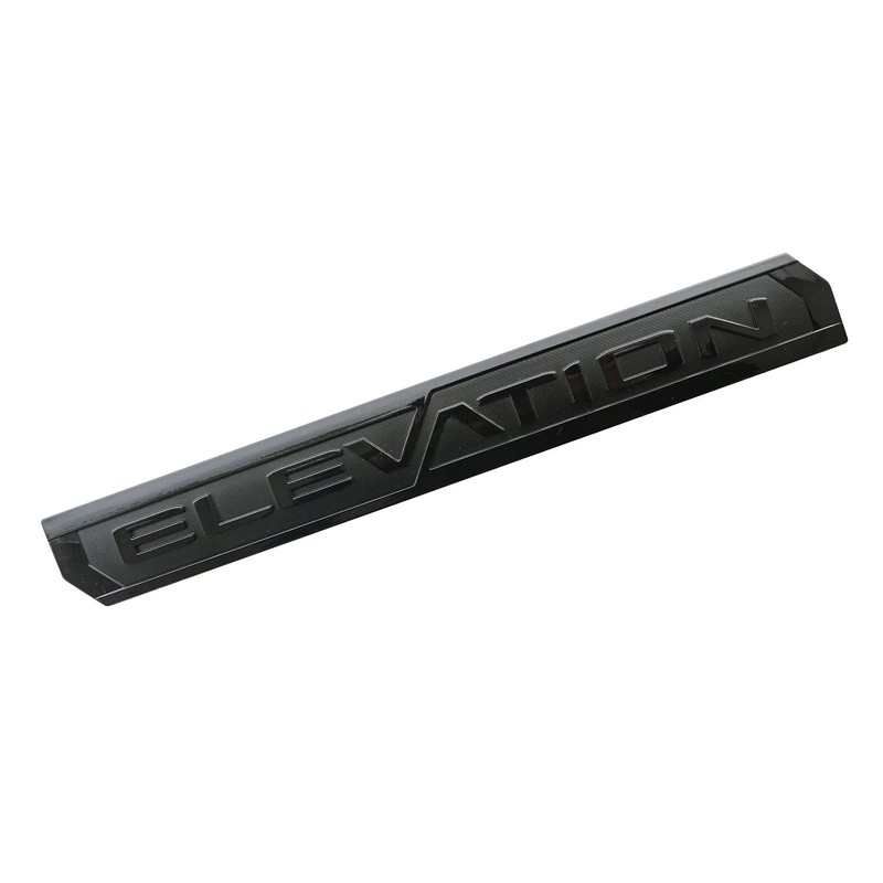 Zcardon 3pcs 2019-2021 Elevation Emblems Door Tailgate Badge Replacement for