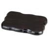 [Flower Stand] No. 6 Wooden Flat Plate (Black Tone) Decorative