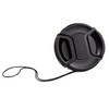 62mm Centre Pinch Front Lens Cap Universal Snap-on compatible Nikon